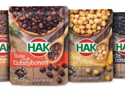 HAK expands successful range of beans in standing pouches | NPM Capital