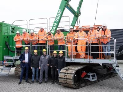 Dieseko subsidiary Woltman delivers first large electric foundation machine to BAM Infra | NPM Capital